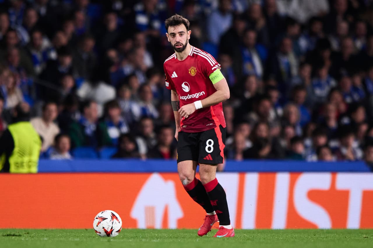 Bruno Fernandes e il Manchester Utd: "Rimango finché il club lo vorrà"