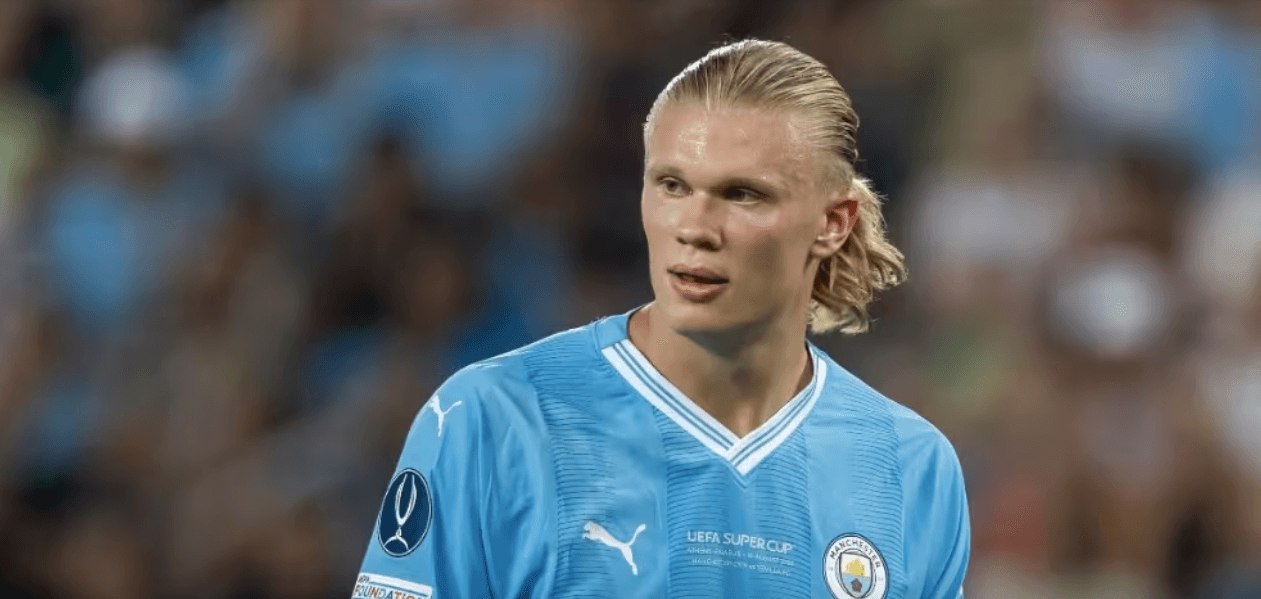 Haaland assente contro il Leeds. Guardiola: “Nulla di grave”