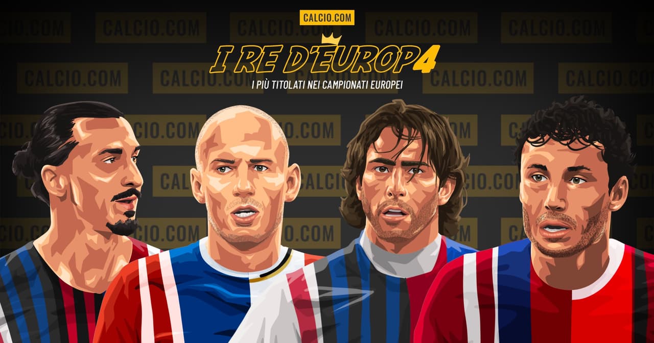 I Re d'Europa: chi ha vinto almeno 4 dei top campionati d'Europa?